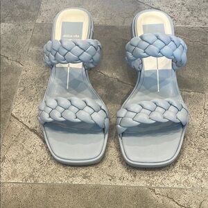 Dolce Vita Women's Blue Braided Sandals